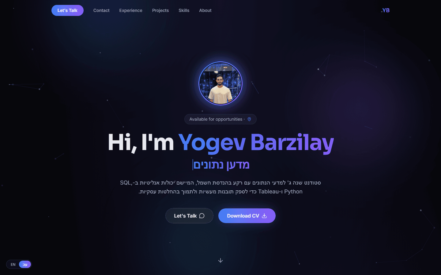 האתר האישי של יוגב ברזילי
